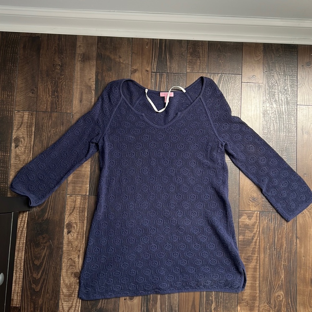 Crocheted sweater